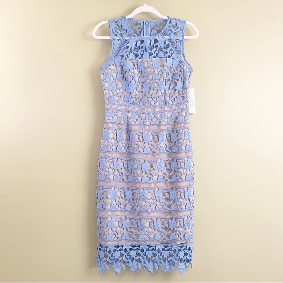 Eliza J Lace MIDI Sheath Dress - Picture 3 of 8